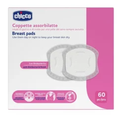 Chicco Coppette Assorbilatte Antibatteriche 60 Pezzi