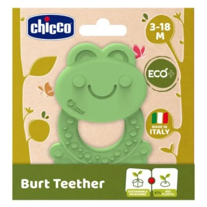 Chicco Gioco Massaggiagengive Rana Eco+