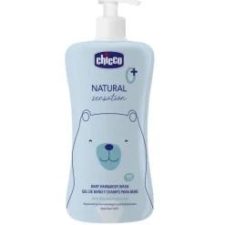 Chicco Natural Sensation Baby Detergente Corpo e Capelli 500 ml
