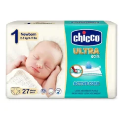 Chicco Pannolini Ultra Newbord 2 - 5 kg 27 pezzi