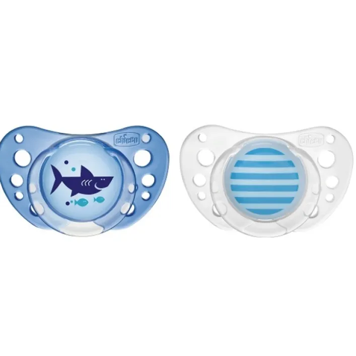 Chicco Physio Air Succhietto Caucciu' + 12 m 2 Pezzi