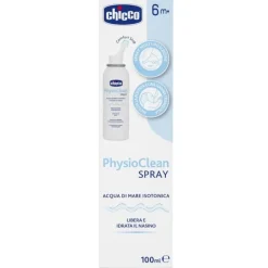 Chicco PhysioClean Acqua di Mare Isotonica Spray 100 ml