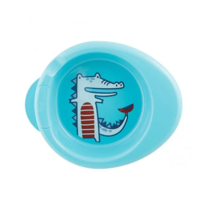 Chicco Piatto Pappacalda Azzurro +6m