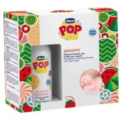 Chicco POP Mousse Corpo e Capelli Vanilla Wrap 200 ml