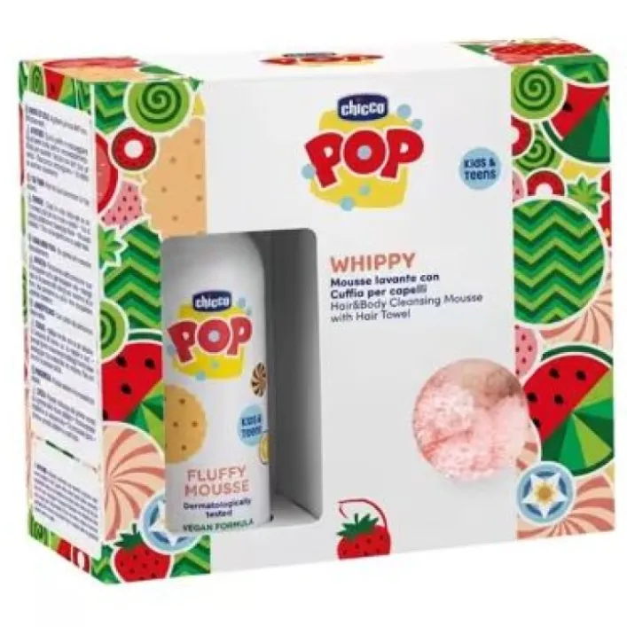 Chicco POP Mousse Corpo e Capelli Vanilla Wrap 200 ml