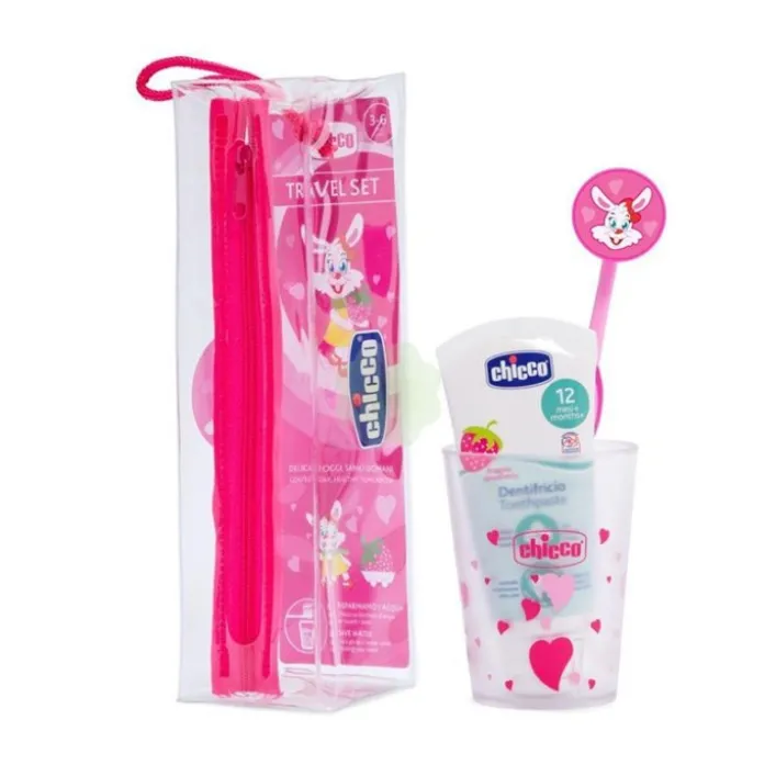 Chicco Set Oral Care Rosa +36m