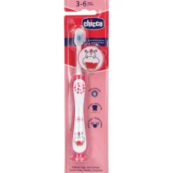 Chicco Spazzolino Rosa 3-6 anni