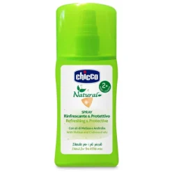 Chicco Zanza Spray Rinfrescante e Protettivo Antizanzare 100 ml