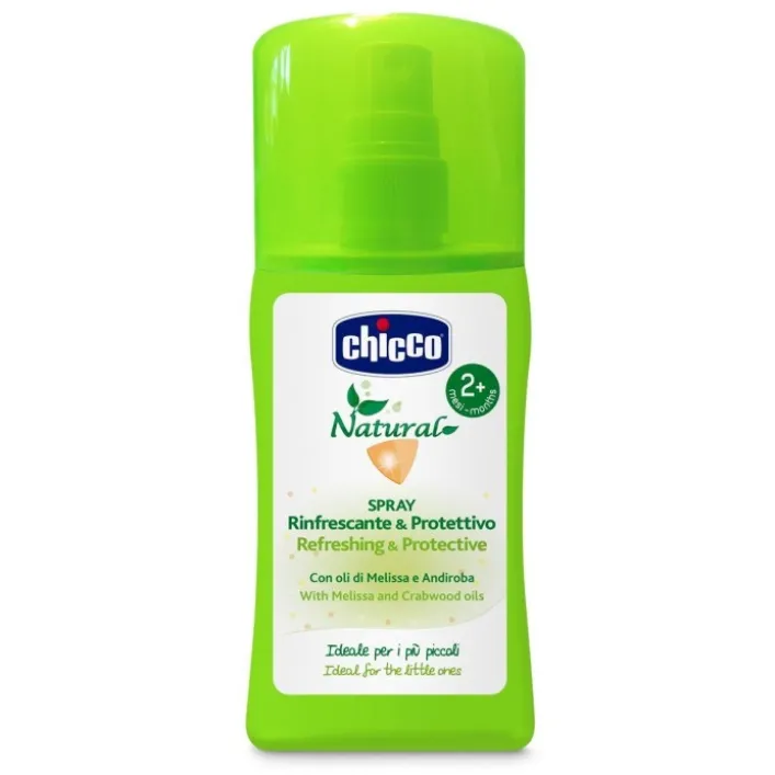 Chicco Zanza Spray Rinfrescante e Protettivo Antizanzare 100 ml