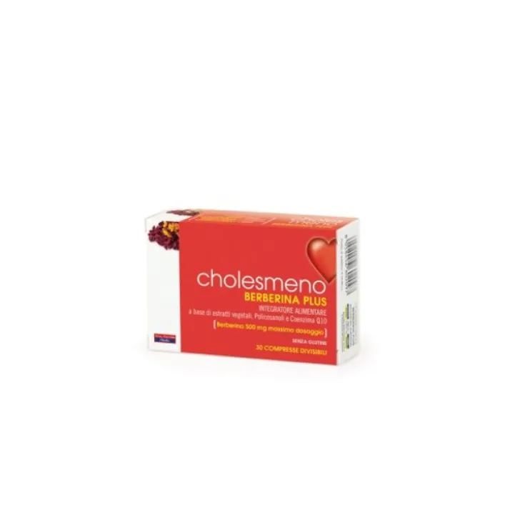 Cholesmeno Berberina Plus 30 compresse - Integratore Controllo Colesterolo