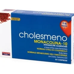 Cholesmeno Monacolina 10 30 Compresse - Integratore per il Colesterolo