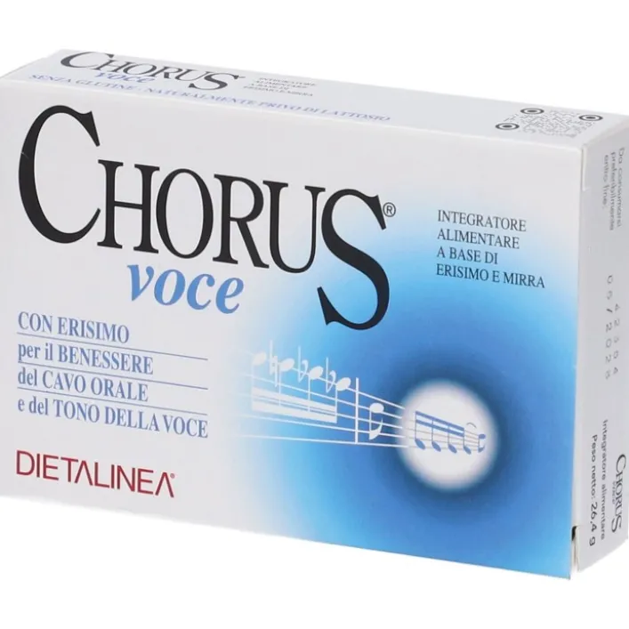 Chorus 30 Compresse - Integratore Voce e Gola