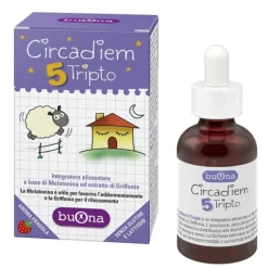 Circadiem 5 Tripto 30 ml - Integratore per il Sonno e il Rilassamento