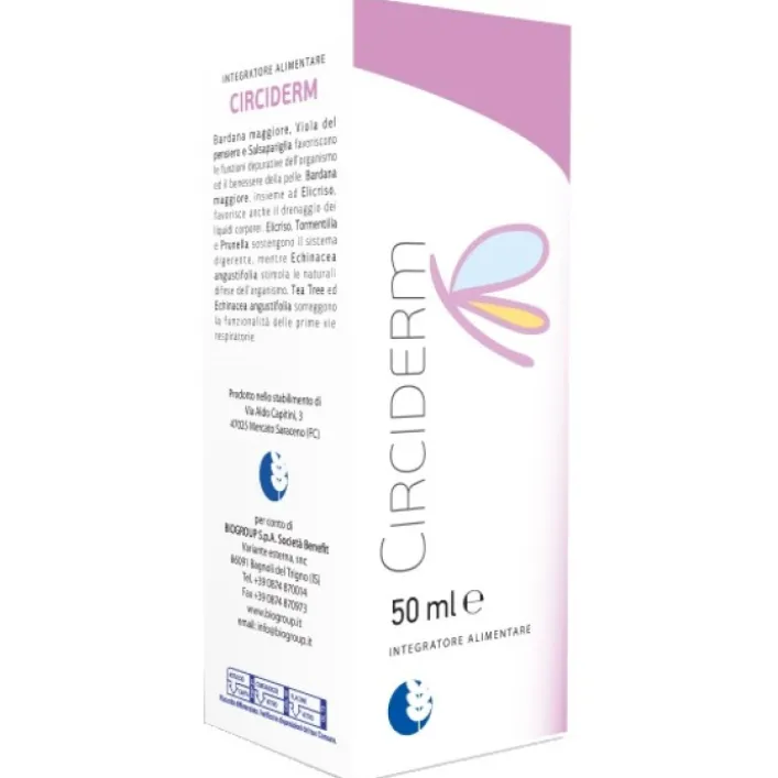 Circiderm 50 ml - Integratore Alimentare Benessere Cutaneo