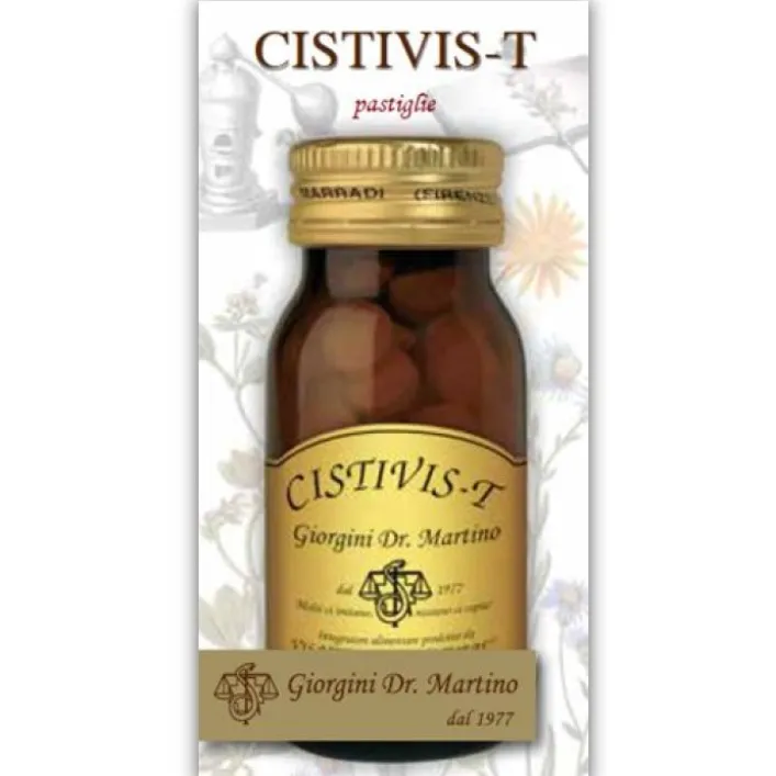 Cistivis-T 80 Pastiglie Dr. Giorgini - Integratore Funzionalita' Vie Urinarie