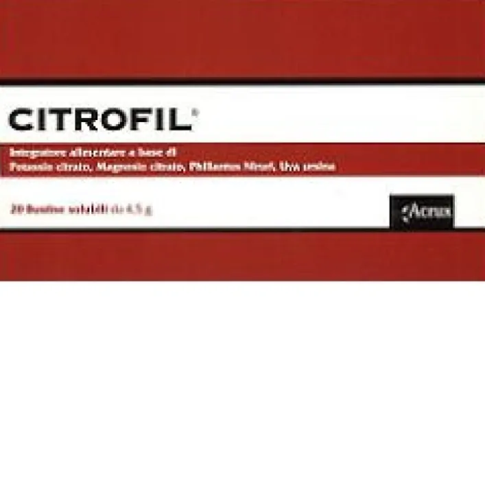 Citrofil 20 Bustine - Integratore Alimentare