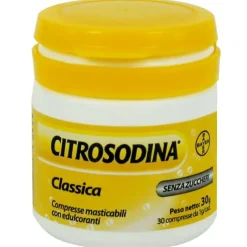 Citrosodina Masticabile 30 Compresse - Integratore Alimentare di Calcio