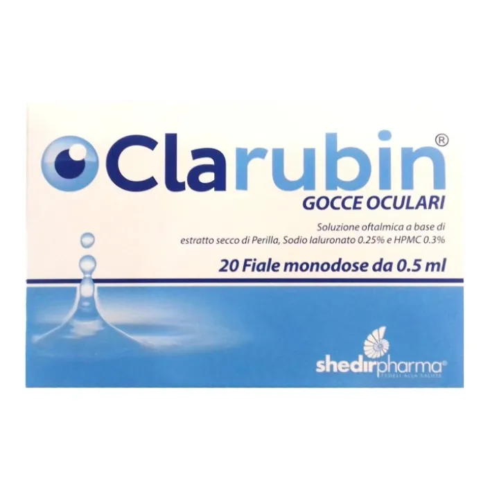 Clarubin Gocce Oculari 20 Flaconcini Monodose