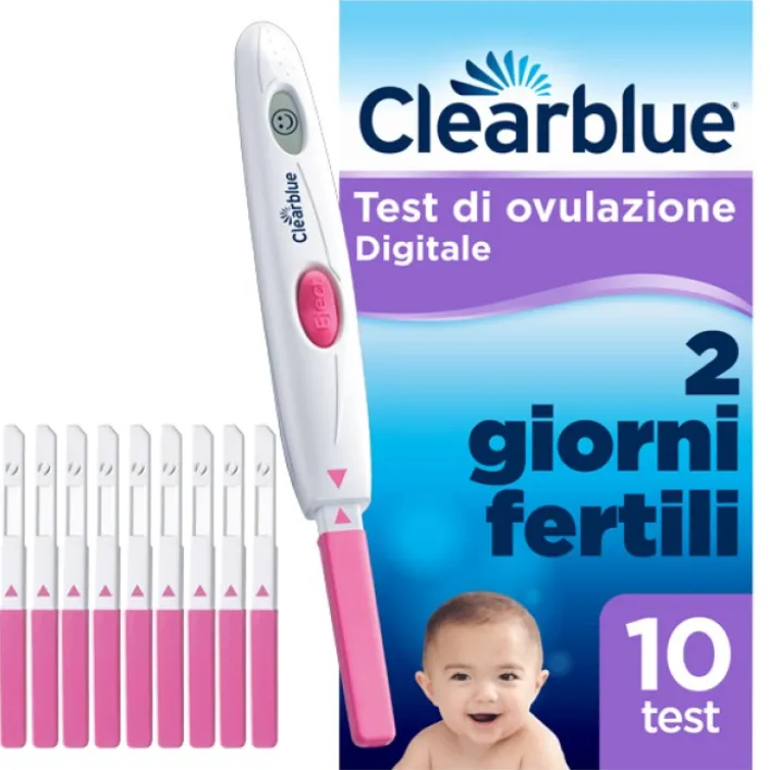 Clearblue Test Ovulazione Digitale 10 Stick