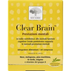 Clear Brain 60 Compresse - Integratore Alimentare