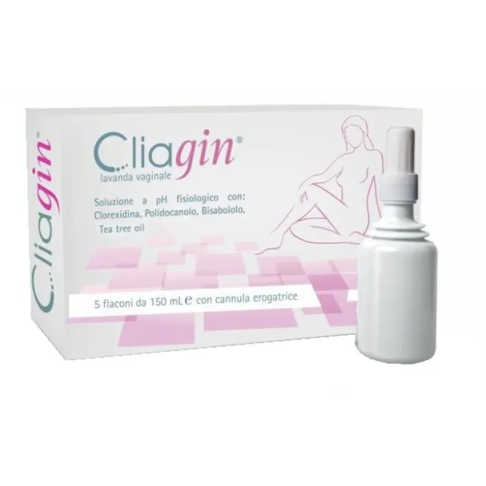 Cliagin Lavanda Vaginale 5 Flaconi da 150 ml