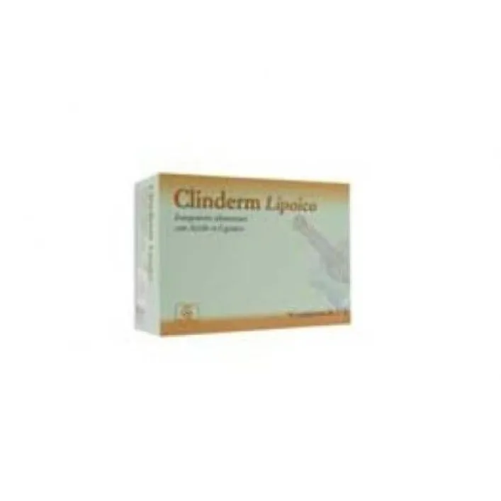 Clinderm Lipoico 36 Compresse - Integratore Alimentare