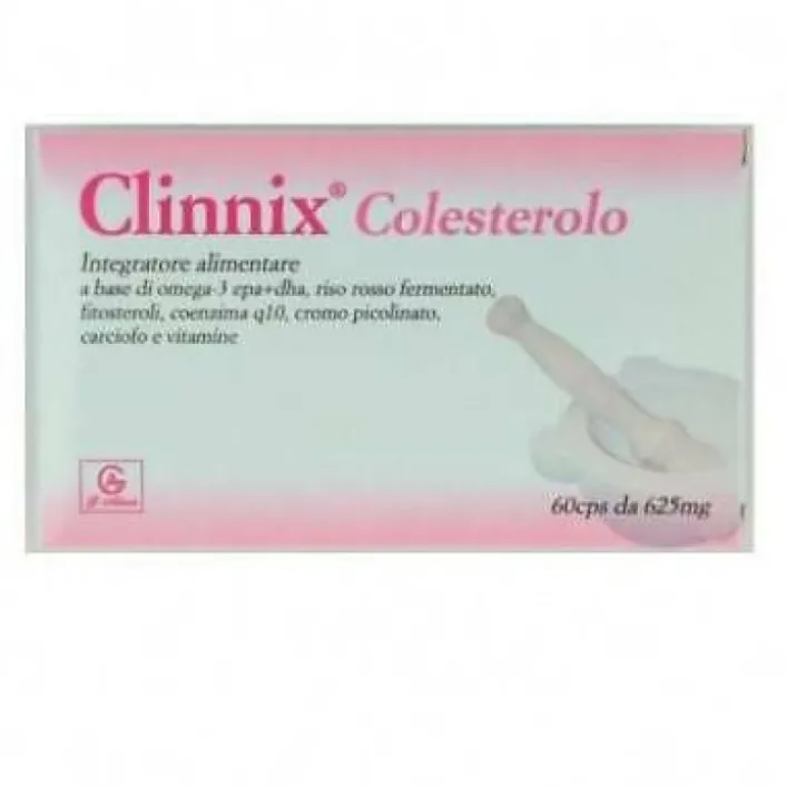 Clinnix Colesterolo 60 Capsule - Integratore per il Colesterolo