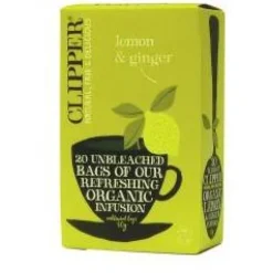 Clipper Infuso Limone e Zenzero 20 Filtri