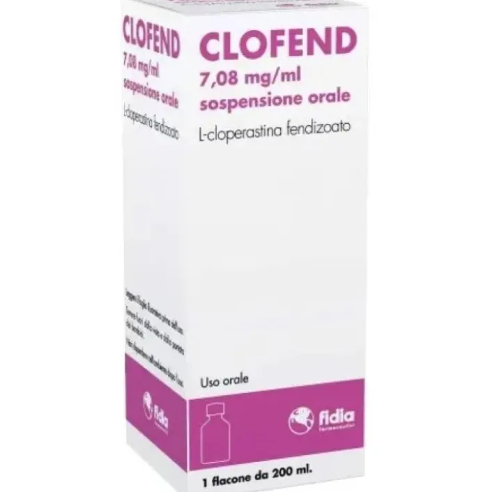 Clofend Sciroppo Sospensione Orale Tosse 200 ml