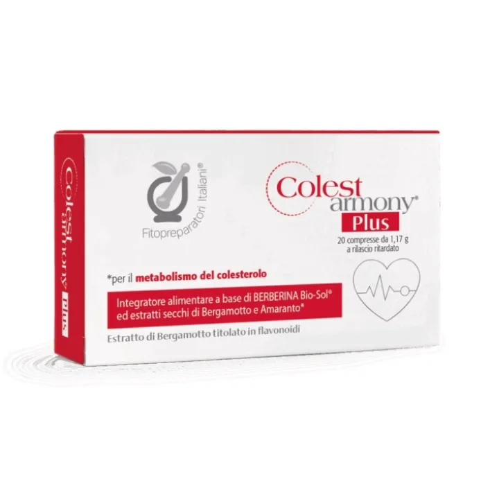 Colestarmony Plus 20 compresse - Integratore Controllo Colesterolo
