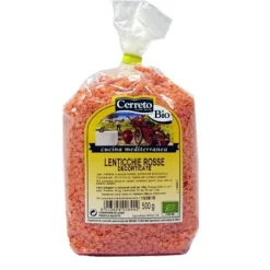 Collina dei Fiori Lenticchie Rosse Decorticate Bio 500 grammi