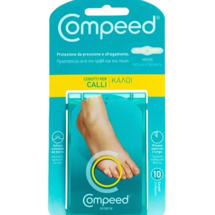 Compeed Calli Cerotti Formato Medio 10 pezzi