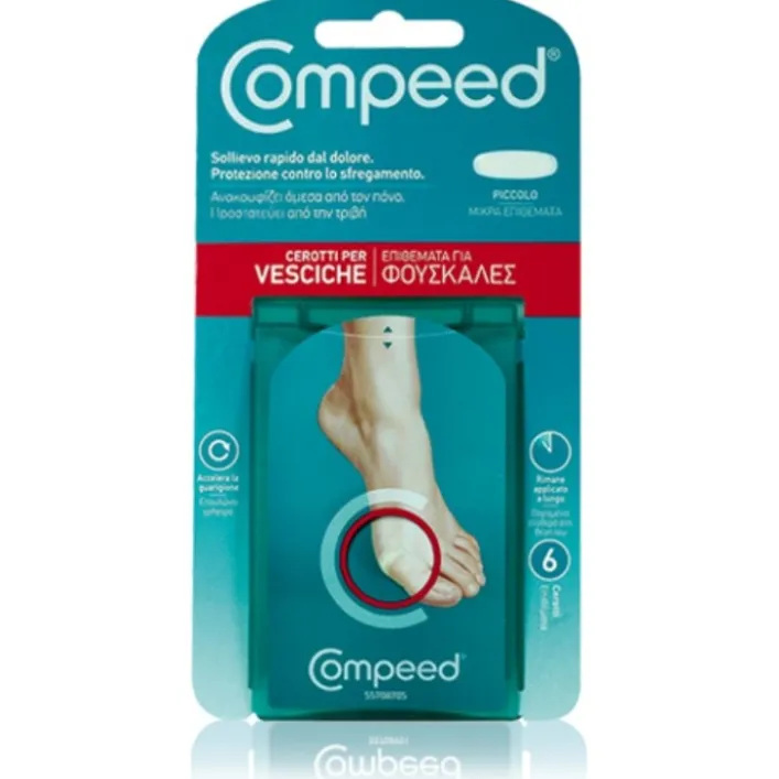 Compeed Cerotti Vesciche Formato Piccolo 6 pezzi