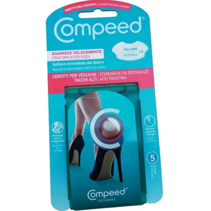 Compeed Cerotti Vesciche Tacchi Alti 5 pezzi