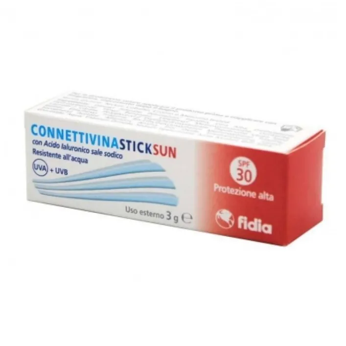 Connettivina Stick Sun SPF 30 Labbra Secche 3 grammi