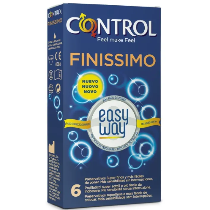 Control Finissimo Original Easy Way 6 Profilattici