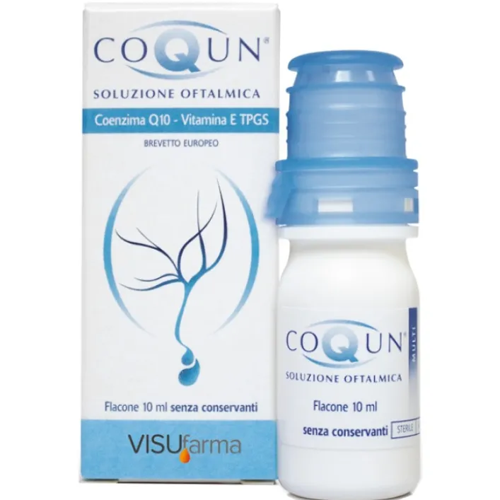 Coquin Soluzione Oftalmica Sterile con Coenzima Q10 e Vitamina E 10 ml