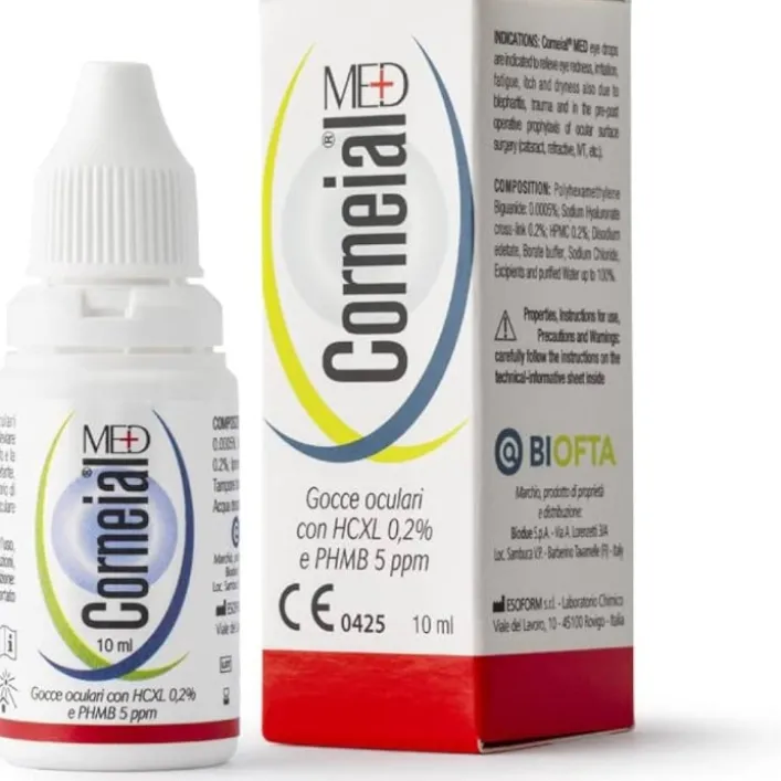 Corneial Med Gocce Oculari per Occhi Rossi ed Irritati 10 ml