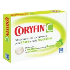 Coryfin C Limone 6,5 mg + 18 mg Tosse 24 Caramelle