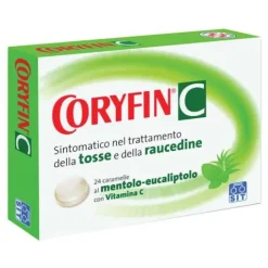 Coryfin C Mentolo 6,5 mg + 18 mg Tosse 24 Caramelle