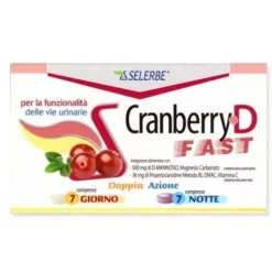 Cranberry D Fast 7 + 7 Compresse - Integratore Alimentare
