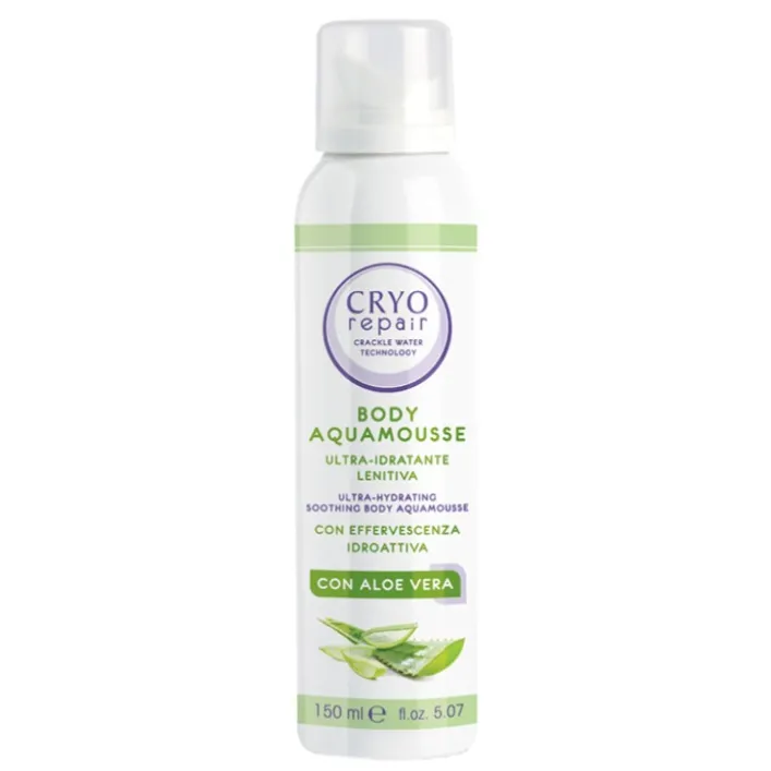 Cryo Repair Mousse Ultra Idratante e Lenitiva con Aloe Vera 150 ml