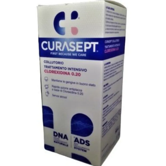 Curasept ADS + DNA Collutorio 0,20% Trattamento Intensivo 200 ml
