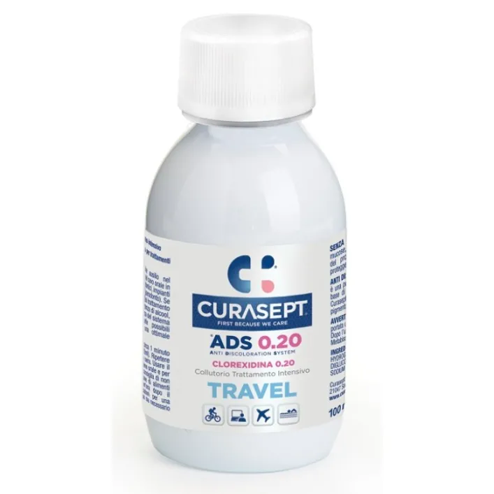 Curasept ADS Travel Collutorio 0,20% Clorexidina Trattamento Intensivo 100 ml