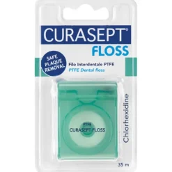Curasept Floss Filo Interdentale PFTE Azione Pulente 35 metri