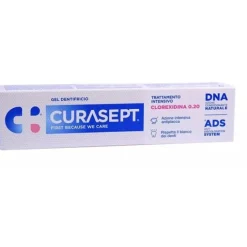 Curasept Gel Dentifricio 0,20% Trattamento Intensivo 75 ml