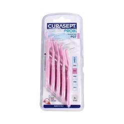 Curasept Proxi Prevention Scovolino con Testina Angolata 0,7 mm Rosa 5 Pezzi