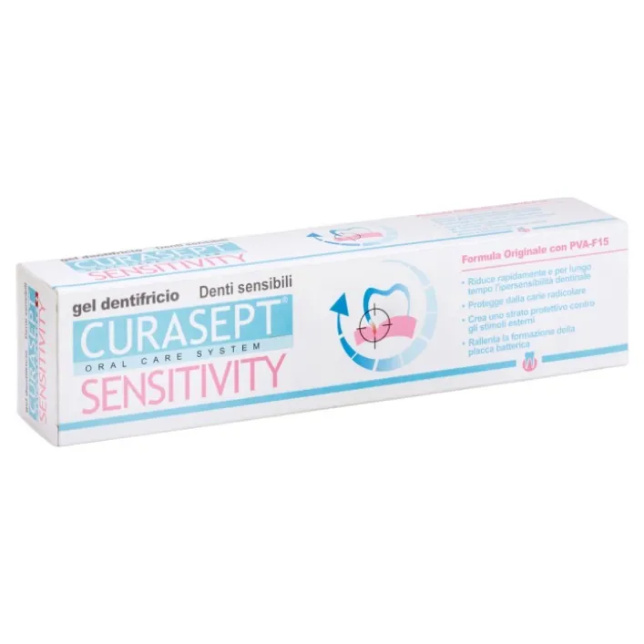 Curasept Sensitivity Dentifricio Trattamento Quotidiano Denti Sensibili 75 ml