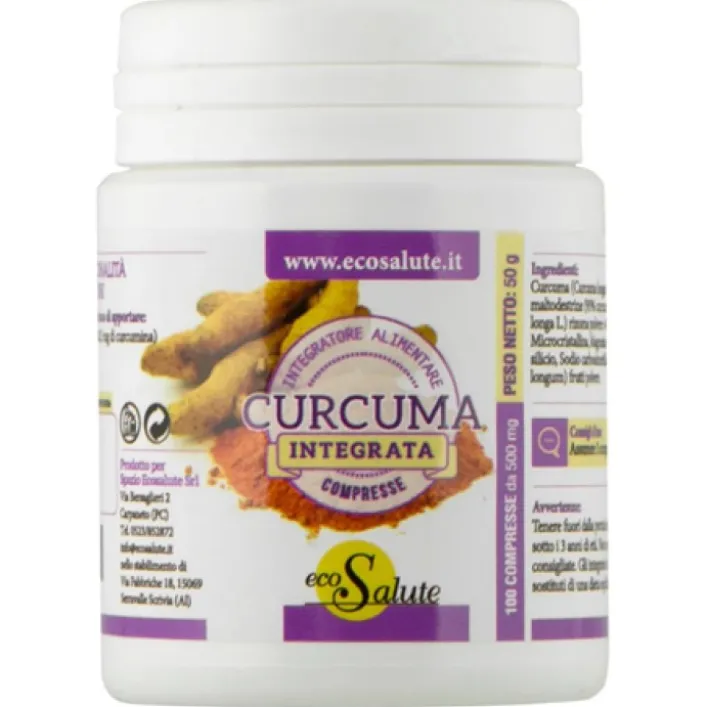 Curcuma 100 Compresse - Integratore Alimentare