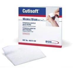 Cutisoft Garza Idrofila 10x10cm 6 Compresse Sterili